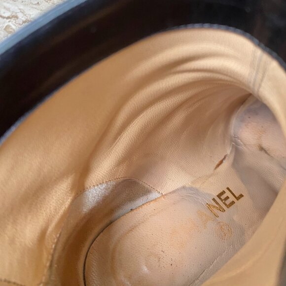 Vintage Chanel Mesh CC Ankle Boots - Picture 9 of 9